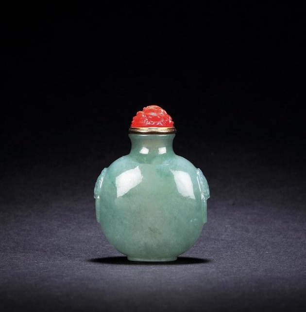 古朴典雅的翡翠鼻烟壶,竟成为海外文物收藏之一!