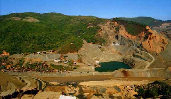 缅甸帕敢矿区