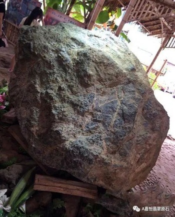 这翡翠原石被称为亚洲一号,种水十足为何无人敢买