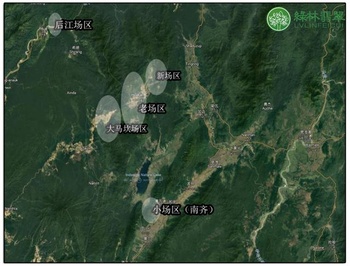 缅甸翡翠原石厂区的分区概述