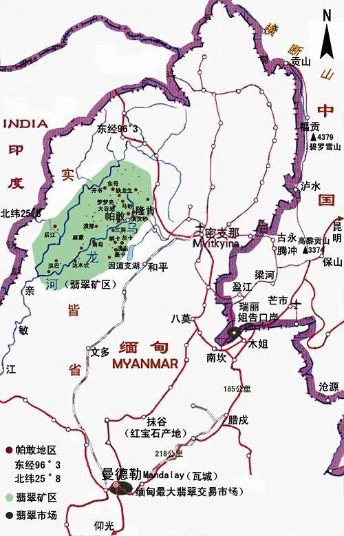 缅甸翡翠产地 翡翠的产地具体在哪里