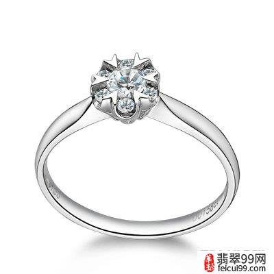 翡翠白金戒指发黄 白金钻石戒指价格的影响因素还要看钻石的品质高低