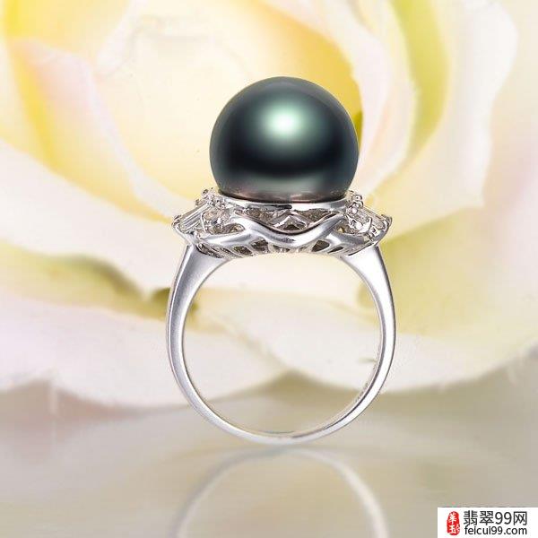 珍珠戒指最新款式图片