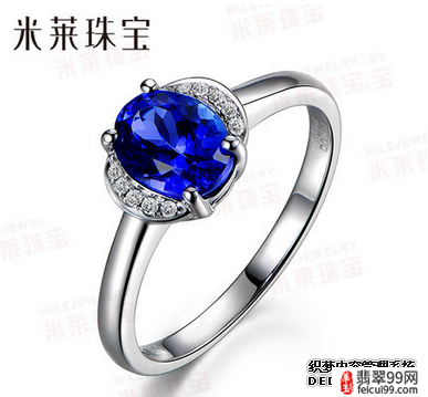 翡翠黄金戒指蝴蝶结 米莱是中国最早将各种惊艳的稀有彩色宝石结合起来的珠宝商