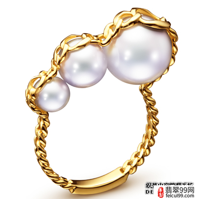 翡翠戚薇同款大珍珠戒指 但同时也要注意品质越高的珍珠价格自然也就越贵