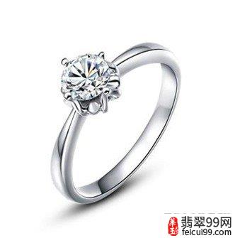 翡翠老凤祥钻石戒指价格 比如说不同宽度和重量的戒指作为戒托
