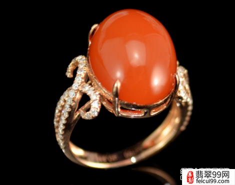 翡翠冒险岛玛瑙戒指相遇 近几年的珠宝市场南红玛瑙首饰比较火热