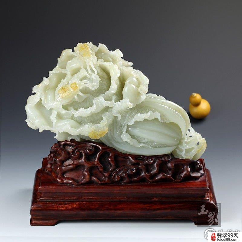 翡翠台湾的翠玉白菜是谁雕成的 玉白菜助旺事业