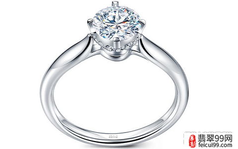 翡翠银戒指加工费 而目前销量好的戒指就是钻石小鸟品牌所推出的