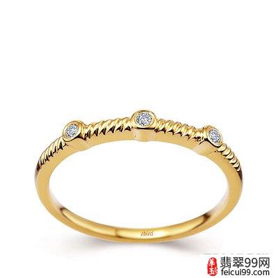 翡翠黄金戒指怎么越戴越黑 黄金戒指款式根据用途可以分为对戒和单戒