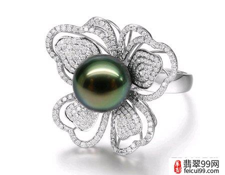 翡翠百爵的珍珠戒指 米莱的每一件珠宝都宛若美妙绝伦的艺术珍品