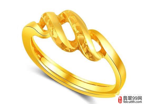 翡翠黄金戒指变手镯的款式 另外对于男士来说