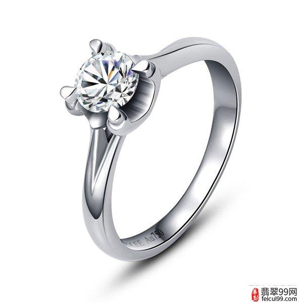 翡翠六福钻石戒指款式介绍 欧宝丽珠宝网-钻石戒指
