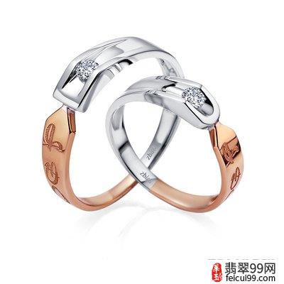 翡翠铂金情侣戒指价格 自定义情侣戒指字已成为热门的奢侈品