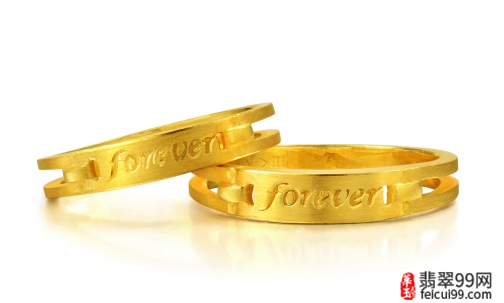 翡翠铂金戒指断了说明什么好处 黄金结婚戒指款式每年都会有所不同