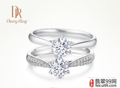 翡翠仿钻石戒指品牌 即使前面三个价格影响因素相差无几的铂金钻戒
