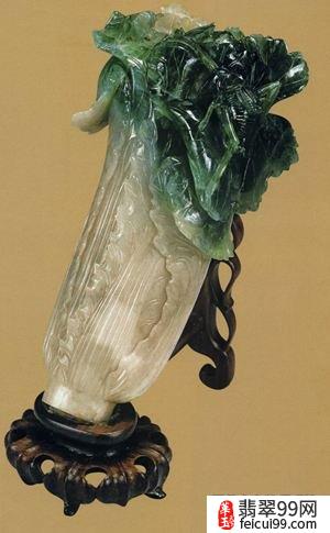 翡翠翠玉白菜图片欣赏 有关翠玉白菜身世的传说